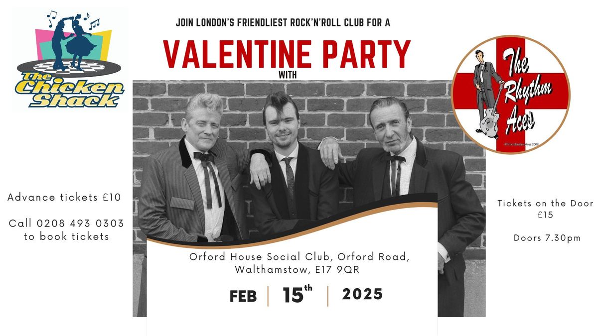 The Chicken Shack Valentine Party with The Rhythm Aces 