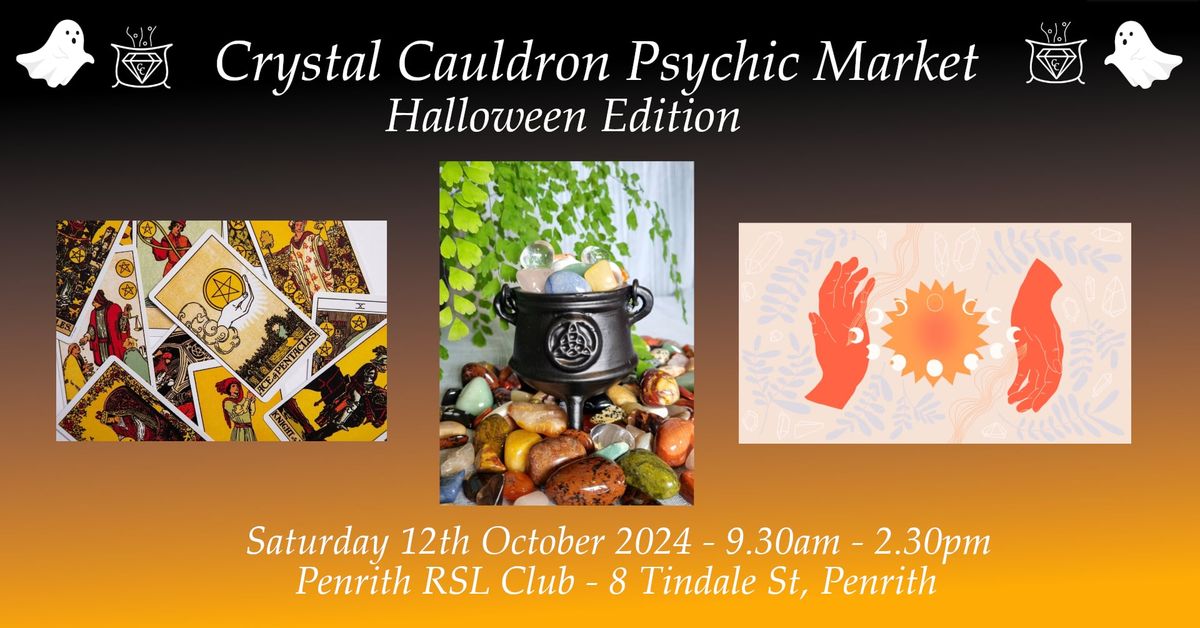 Crystal Cauldron Psychic Market - Halloween Edition