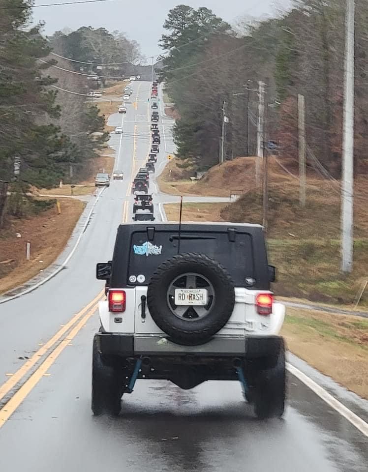 Toys for Tots Jeep Parade 