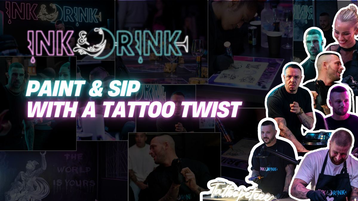 Ink & Drink ~ Paint & Sip With A Tattoo Twist ~ Mornington Peninsula Pop-Up Events @ Gods Kitchen