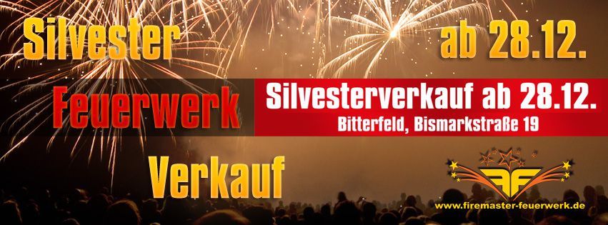 Feuerwerk Silvesterverkauf