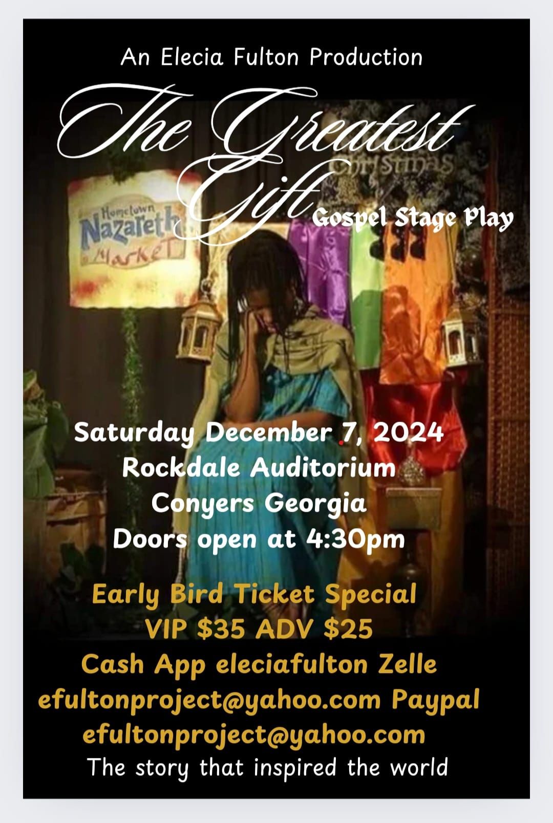 The Greatest Gift Holiday Stage Play 