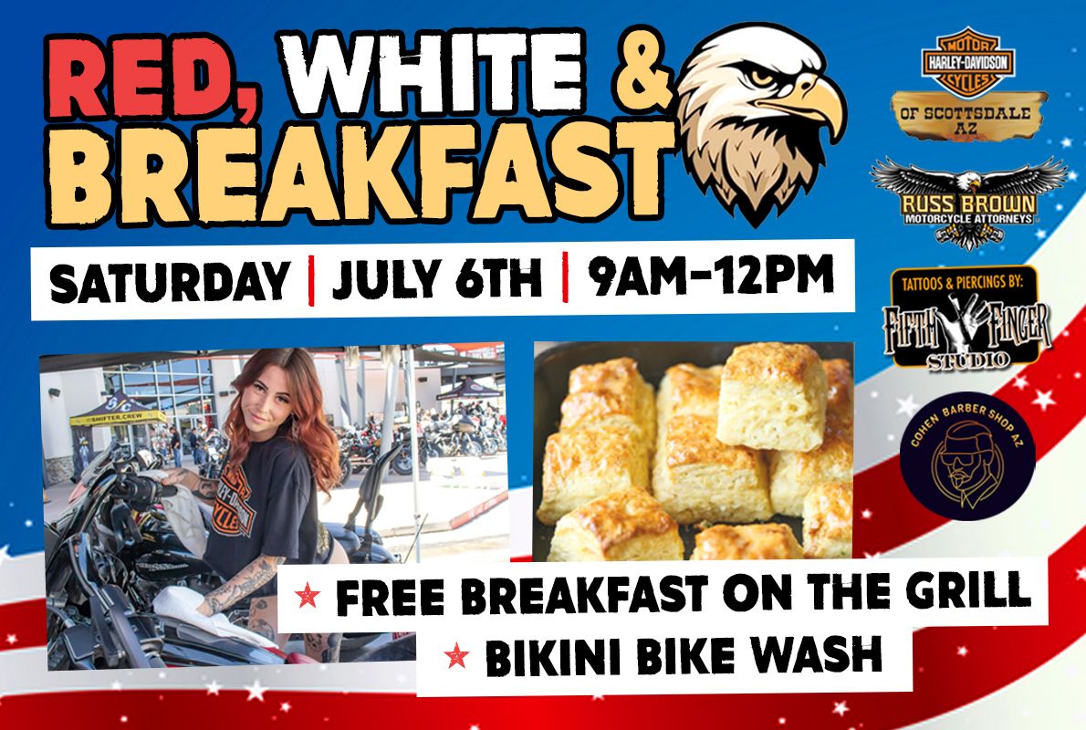 Red, White & Breakfast | SATURDAY | JULY 6TH
