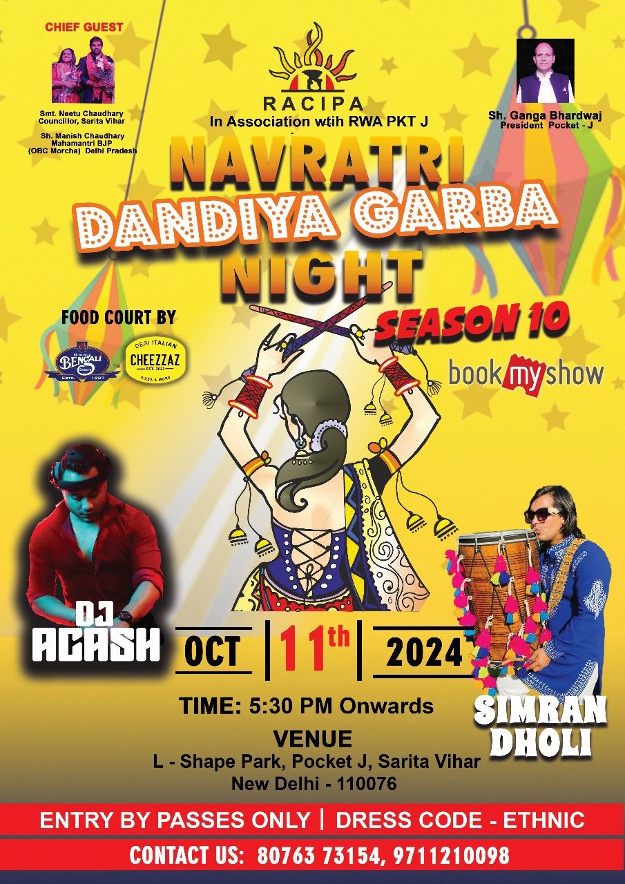 Dandiya garba night 2024 