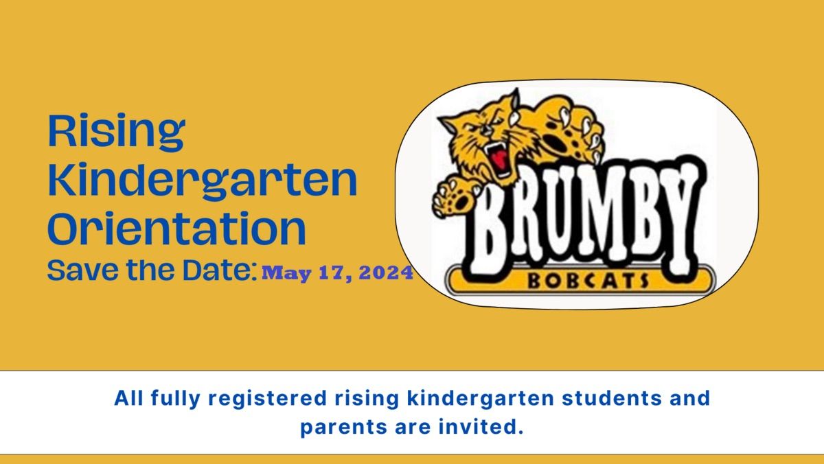 Brumby Kindergarten Orientation 