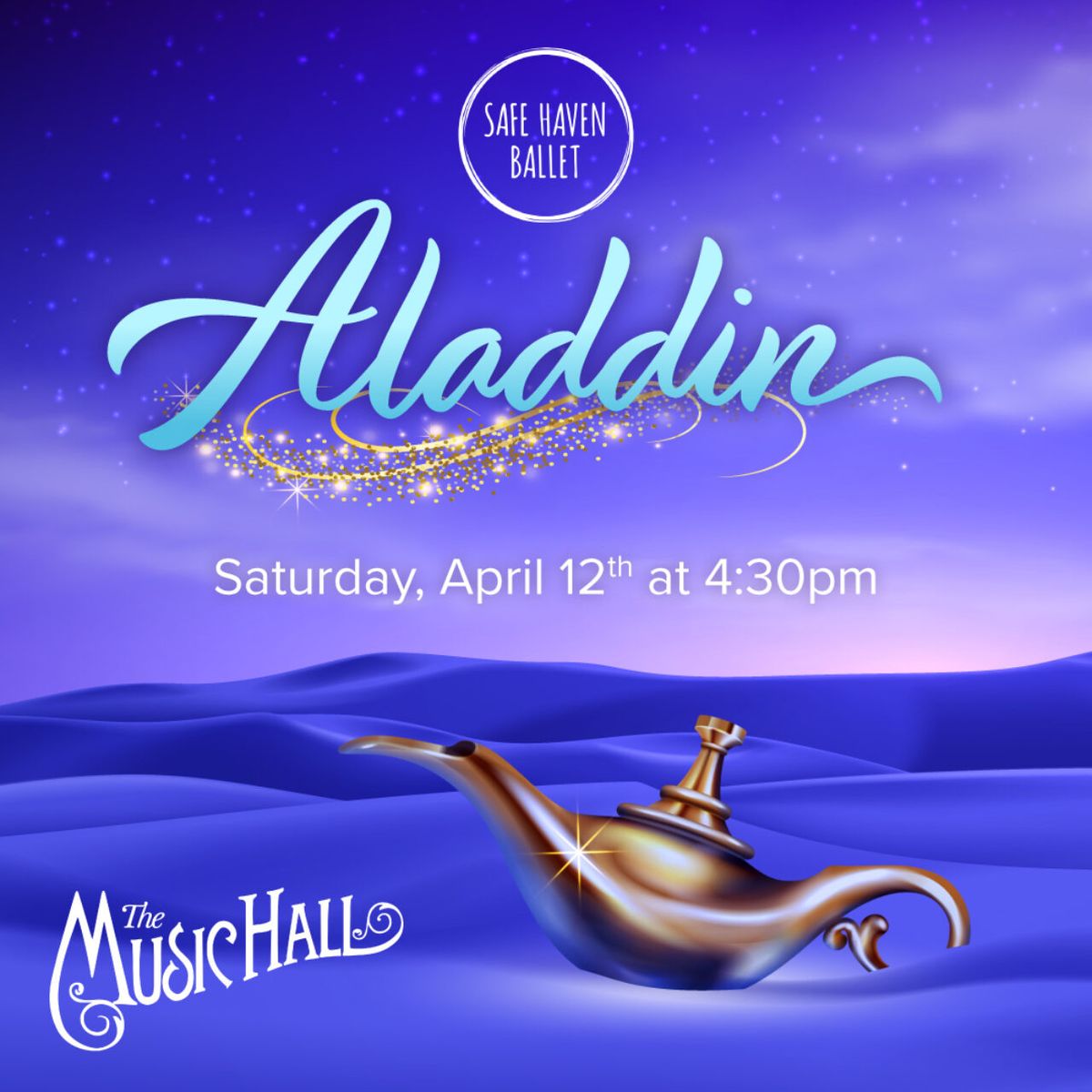 Safe Haven Ballet - Aladdin at Nashua Center for the Arts