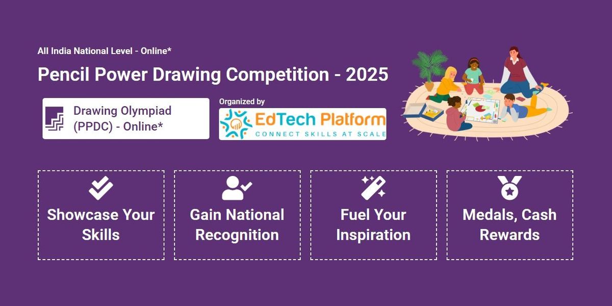 Pencil Power Drawing Competition (PPDC) - Online