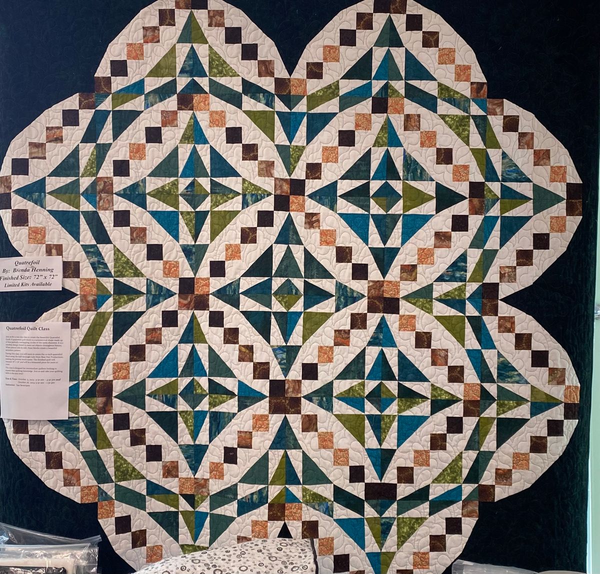 Quatrefoil Quilt 2 Day Quilt Class