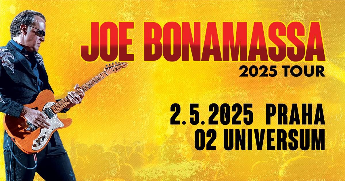 Joe Bonamassa: 2025 Tour | Praha