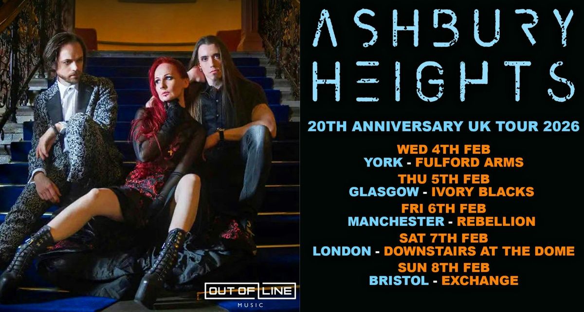 ASHBURY\u00a0HEIGHTS\u00a0 20th Anniversary 2026 UK Tour\u00a0| Glasgow