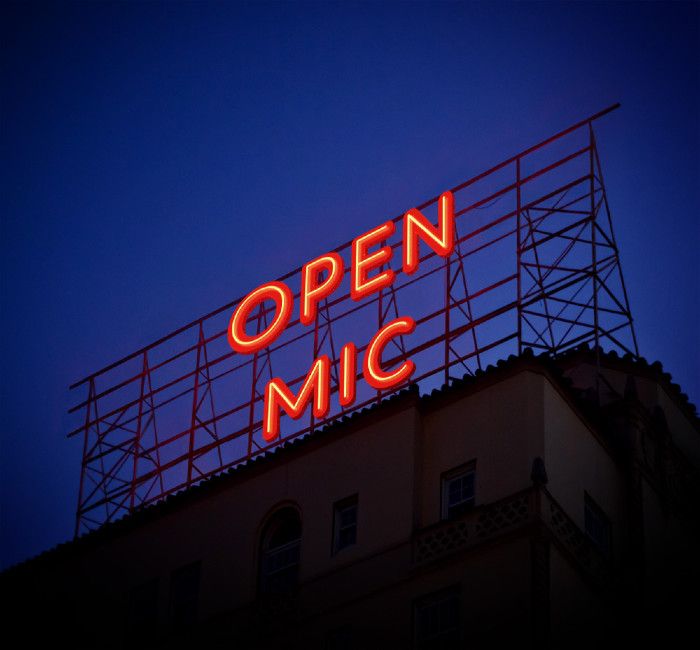 Open Mic Tuesdays at La Piazza! 7-10!