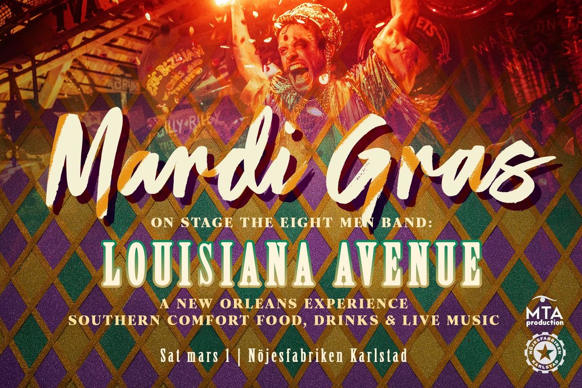 Mardi Gras med Louisiana Avenue