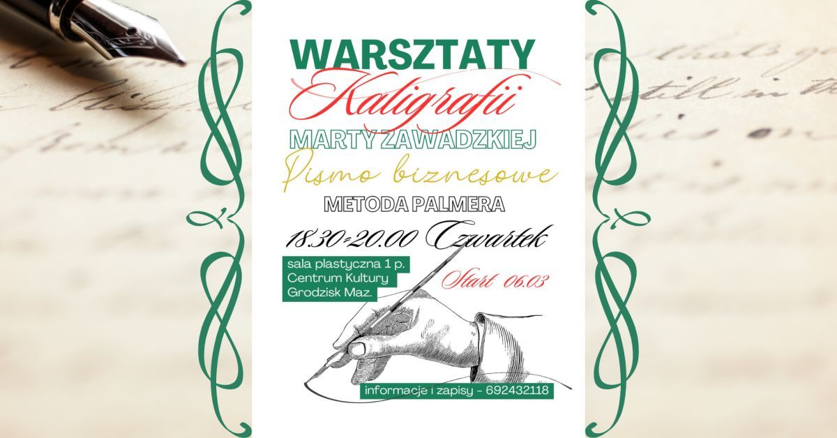 Warsztaty Kaligrafii