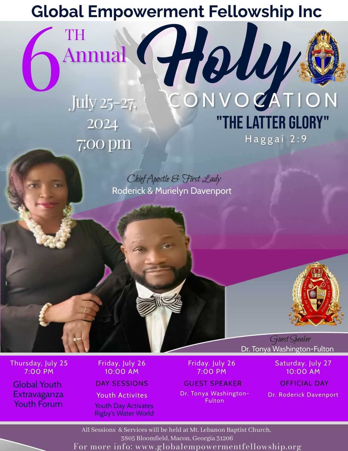 6th Annual Holy Convocation