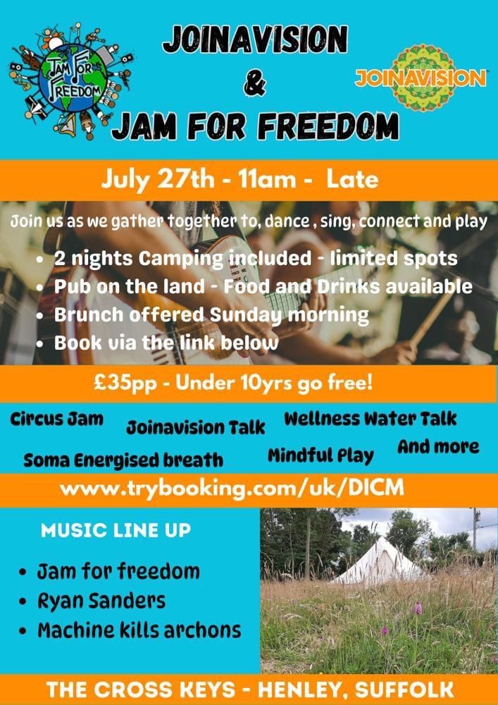 Joinavision & Jam For Freedom 