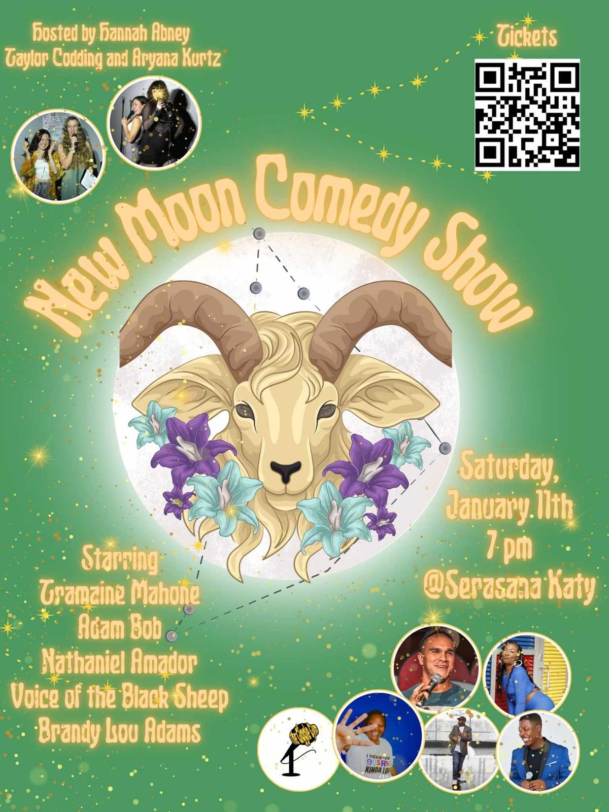 New Moon Comedy Show - Capricorn edition