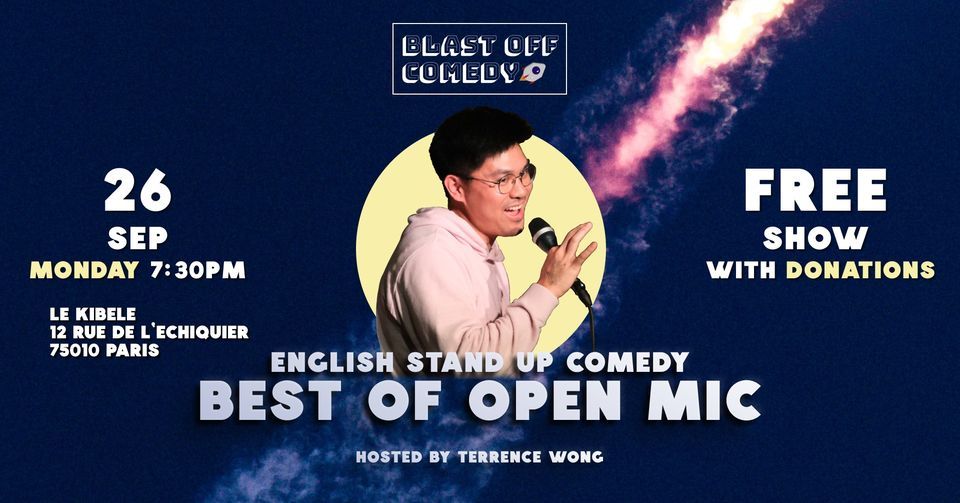 English Stand Up Comedy Best of Open Mic 26.09 - Blast Off Comedy