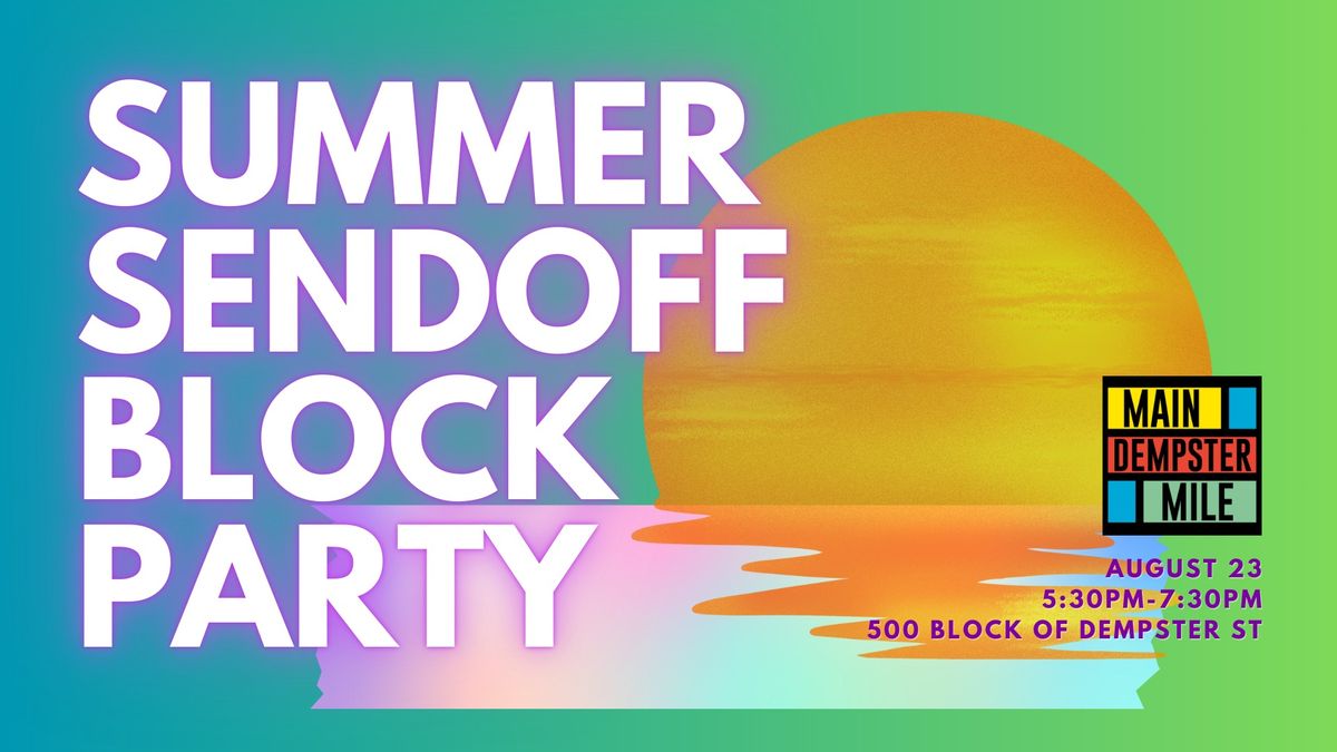 Summer Sendoff Block Party