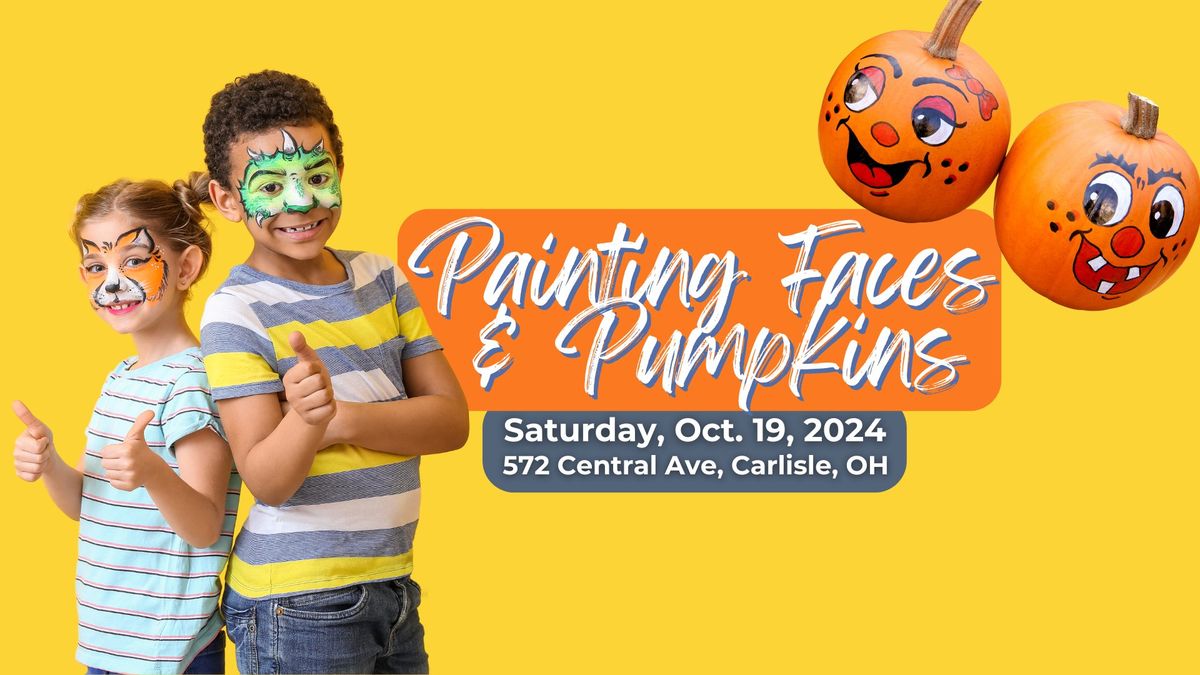 Painting Faces and Pumpkins!