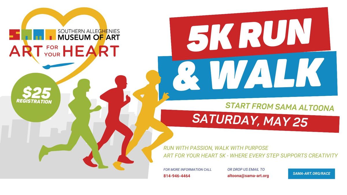 Art for Your Heart 5k Run and Walk