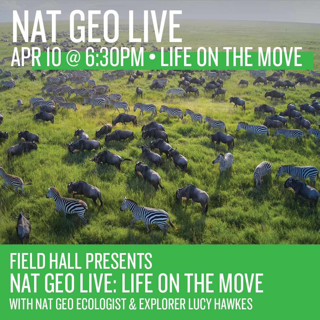 National Geographic Live - Life on the Move at Benaroya Hall - Taper Auditorium