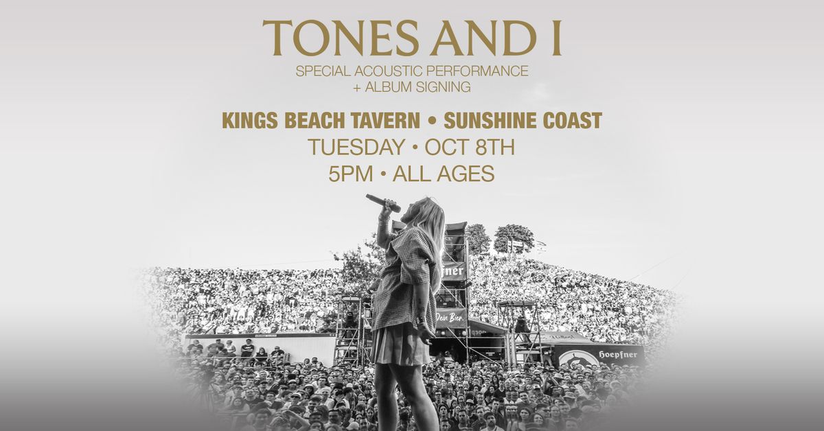 SUNNY COAST PERFORMANCE + ALBUM SIGNING