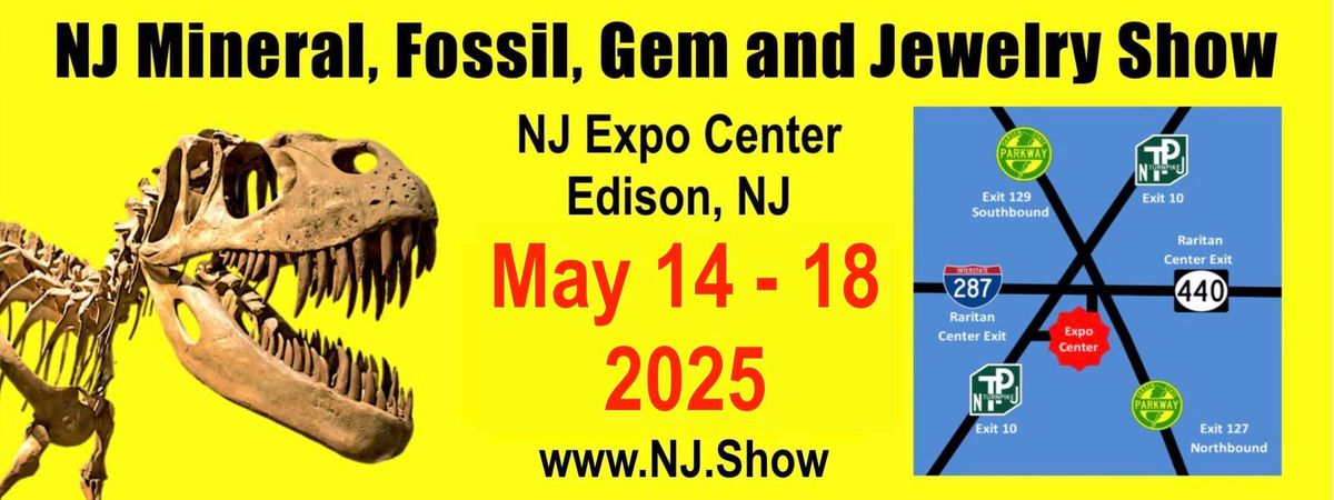 NJ Mineral, Fossil, Gem & Jewelry Show