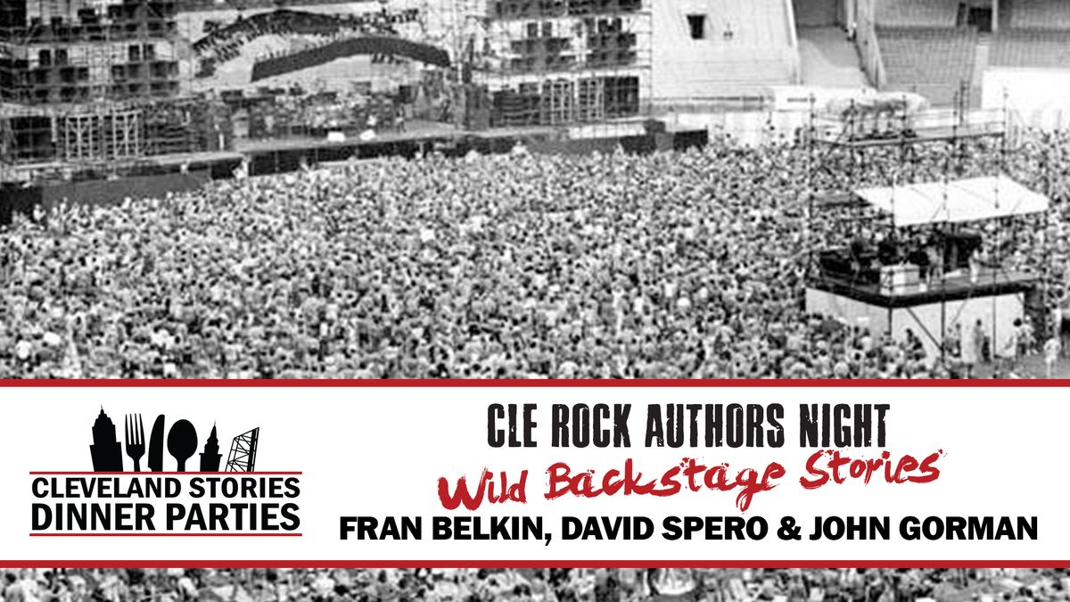 CLE Rock Authors Night: Wild Backstage Stories