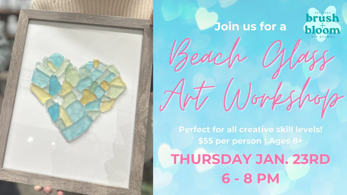 DIY Beach Glass Art Workshop