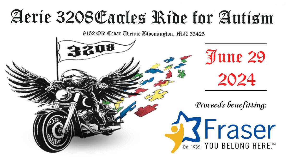 2024 Eagles #3208 Ride for Autism 