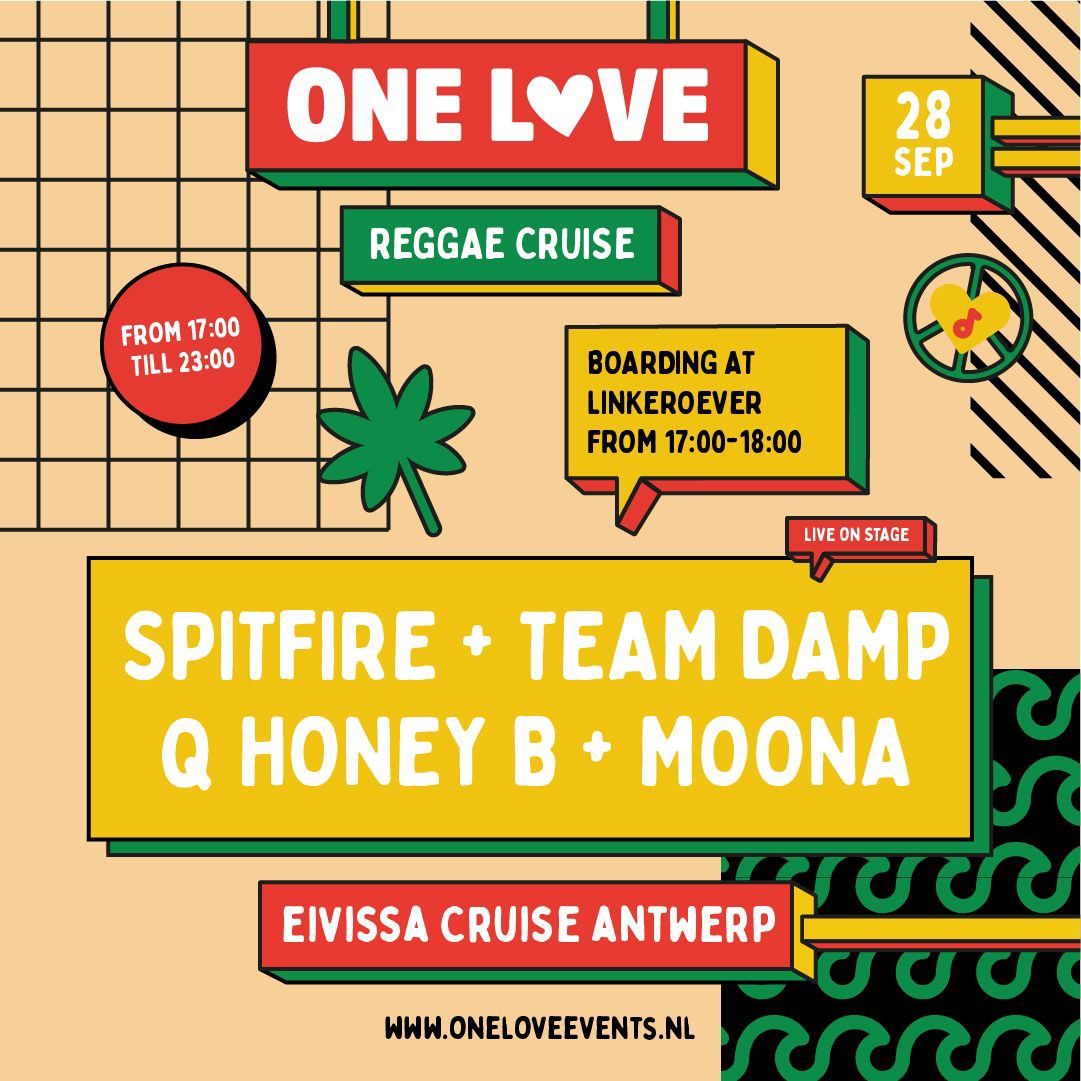 One Love Reggae Cruise Antwerp