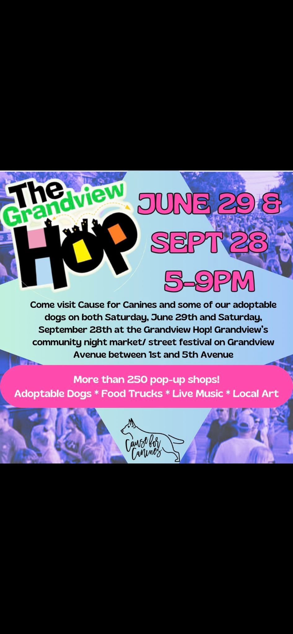 The Grandview Hop & Cause for Canines