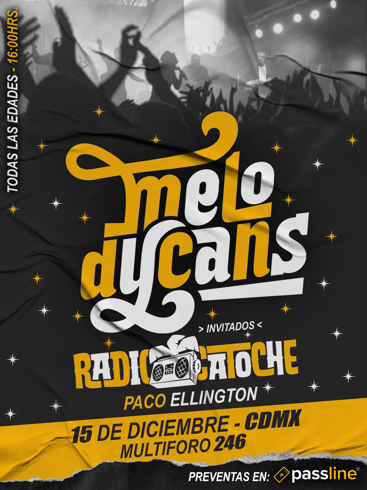 Melodycans & Radio Catoche en CDMX 2024