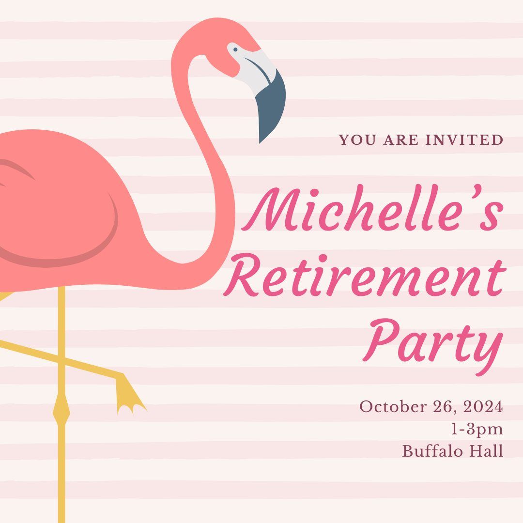 Michelle's retirement party