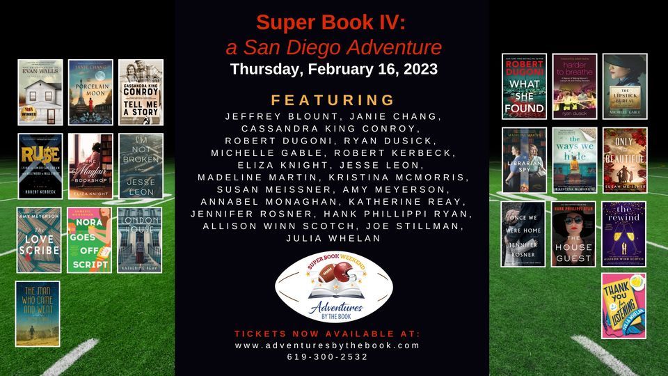 Super Book IV Adventure: with Julia Whelan, Allison Winn Scotch, Ryan Dusick and so many more...