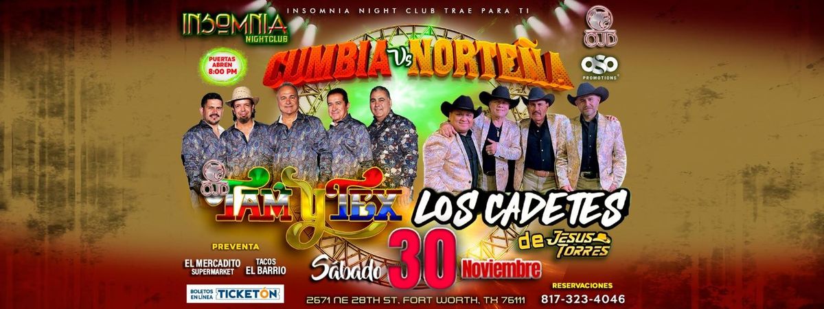 CUMBIA VS NORTE\u00d1A EN FORT WORTH