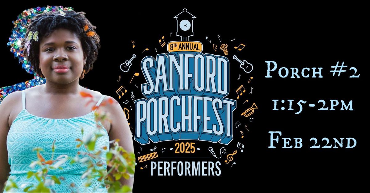 Jessica Delacruz @Sanford Porchfest