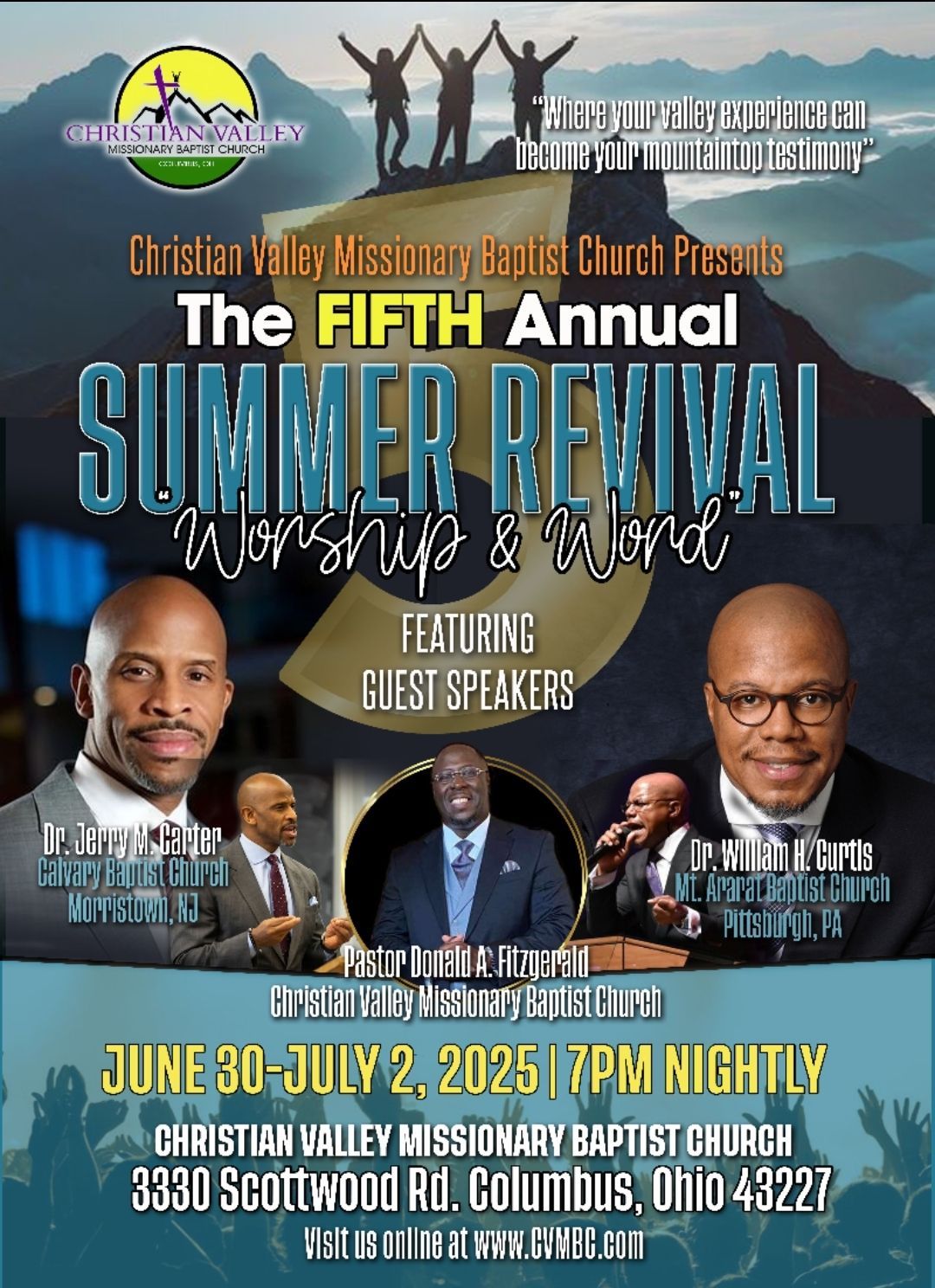 5th Annual Summer Revival "Worship and Word" 