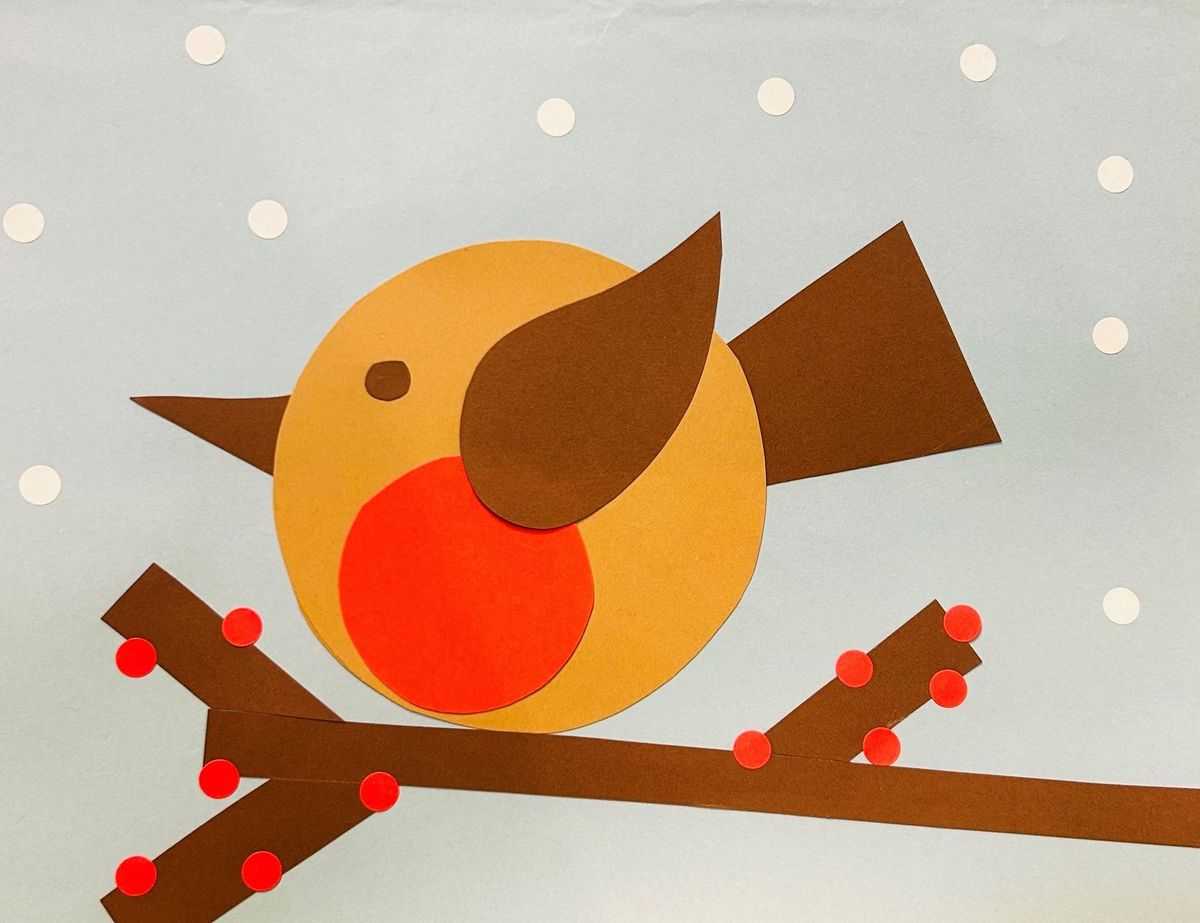 Winter Robin Craft Activity