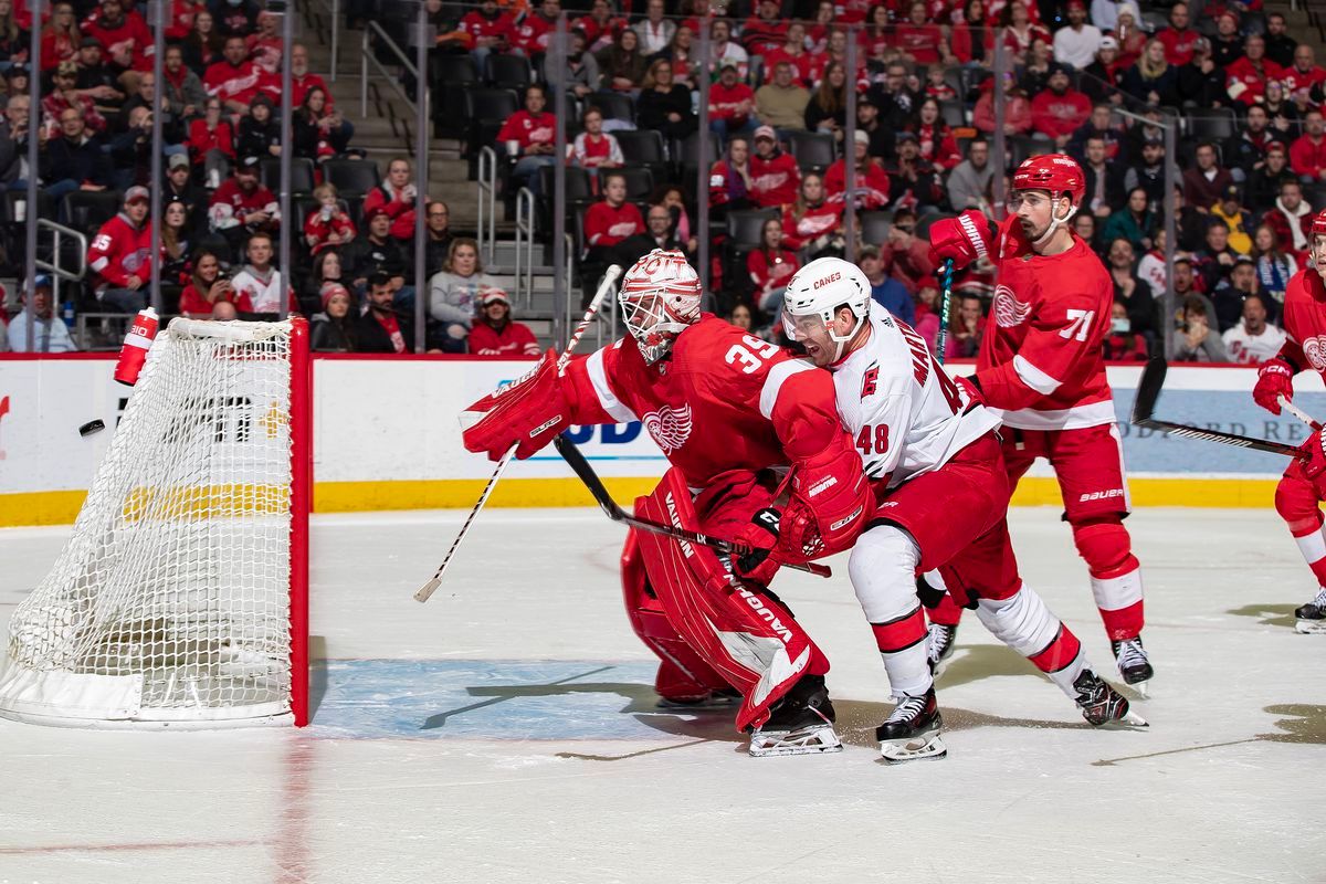 Detroit Red Wings at Carolina Hurricanes