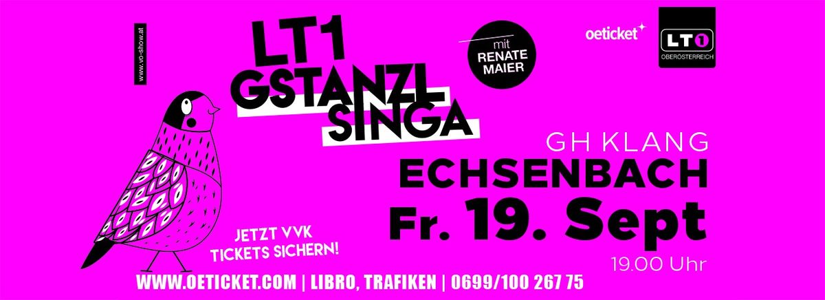 LT1 Gstantl singa in Echsenbach GH Klang 19.Sep. 2025, 19h