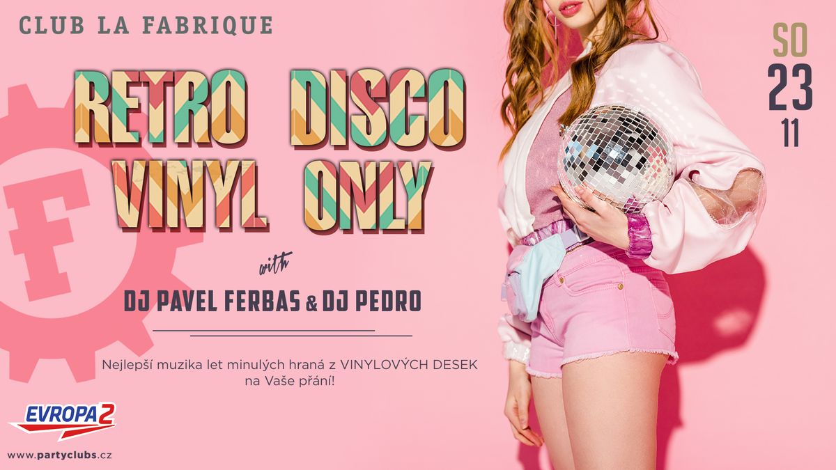 RETRO DISCO VINYL ONLY \u25ba Club La Fabrique