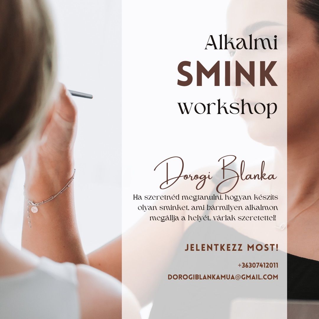 Alkalmi smink workshop