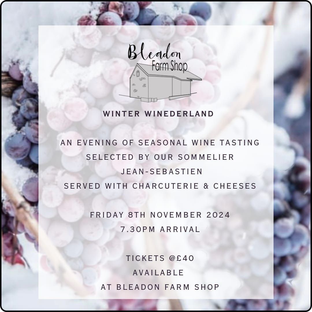 Winter Winederland - Wine tasting with JS