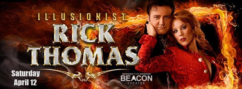 Illusionist Rick Thomas at the Beacon