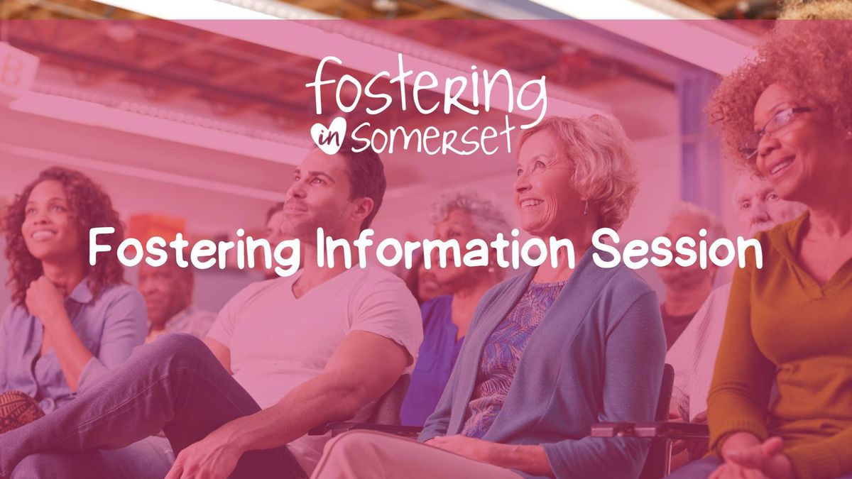 Fostering Information Session - 24 September