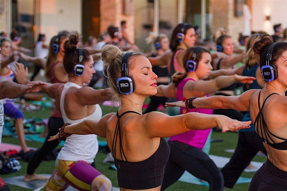 Silent Disco Yoga\/Pilates followed by a lively disco after party!