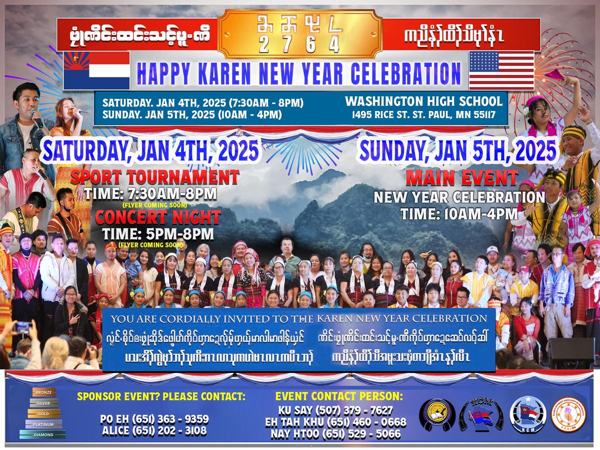 Karen Traditional New Year (2764) Celebration