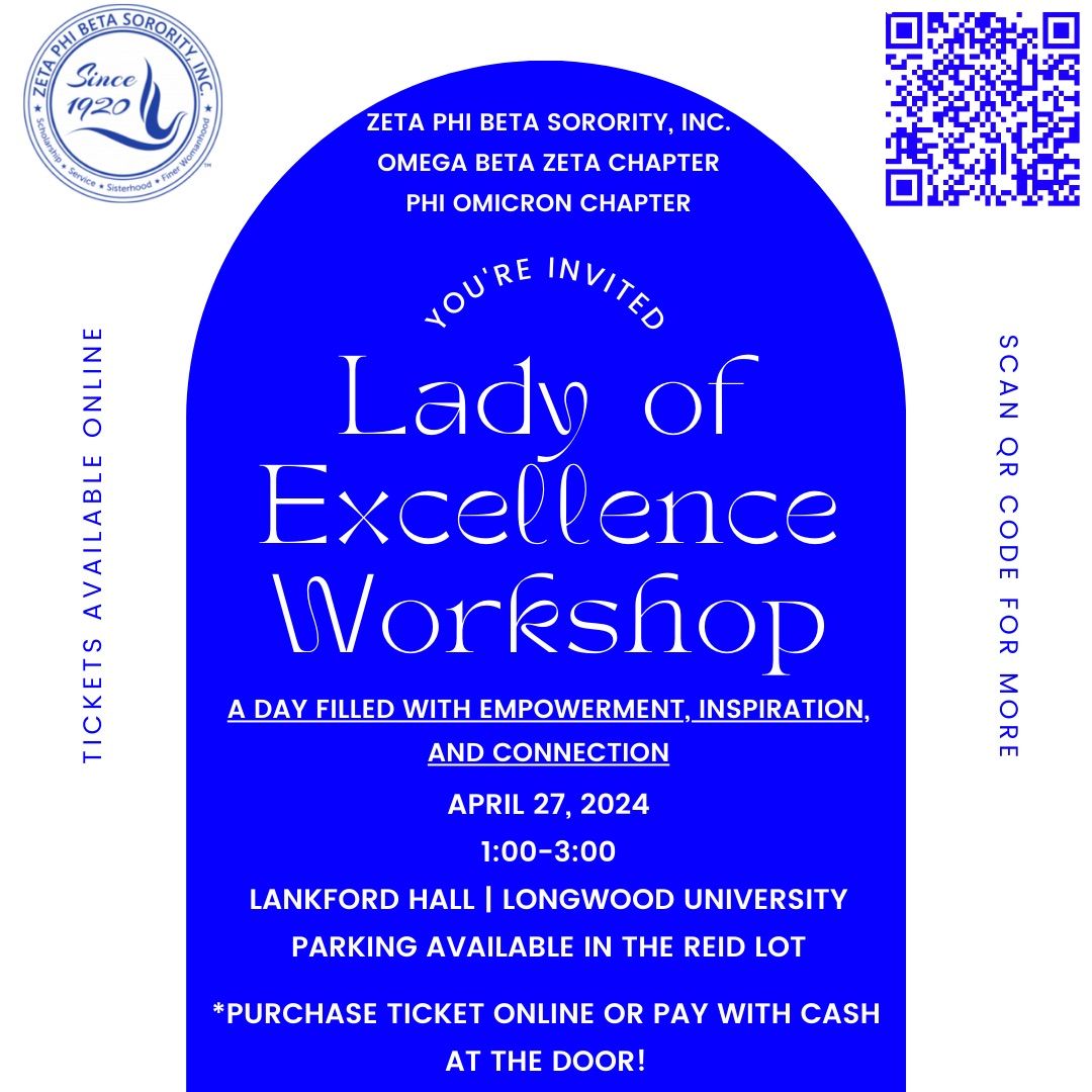 Lady of Excellence Workshop