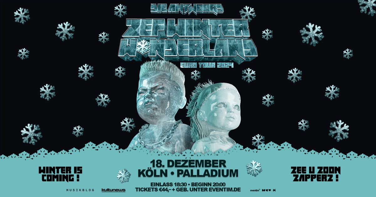 Die Antwoord | ZEF WINTER W\u2744\ufe0fNDERLAND - Euro Tour 2024 - K\u00f6ln